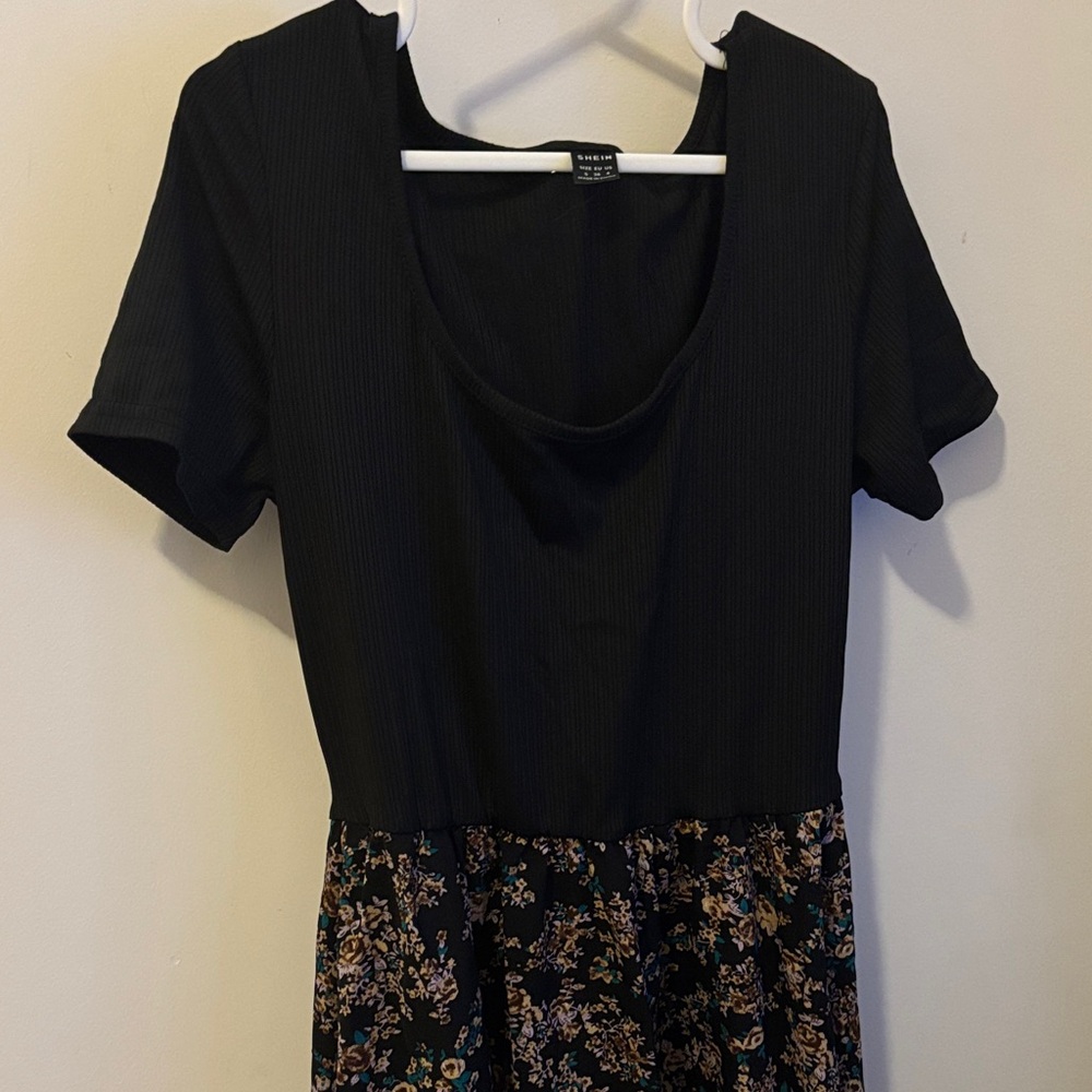 SHEIN Elegant Black Dress